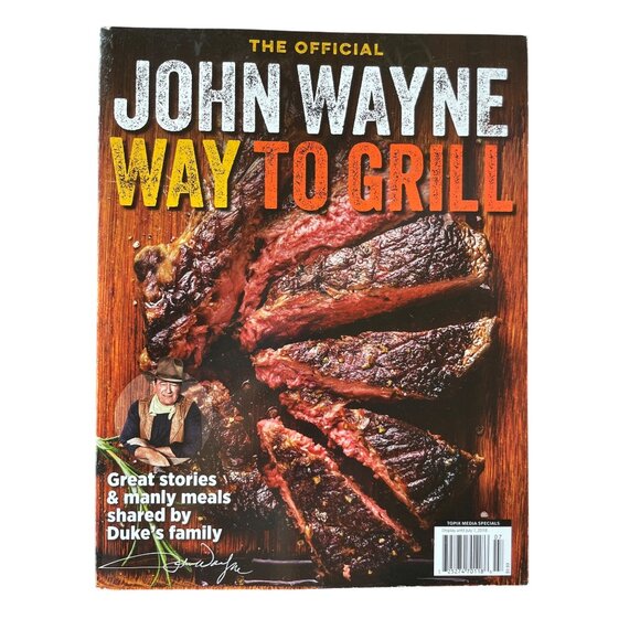 John Wayne Cookbook Collection - Bundle of 6 Featuring Recipes & Grilling Tips - Picture 14 of 16